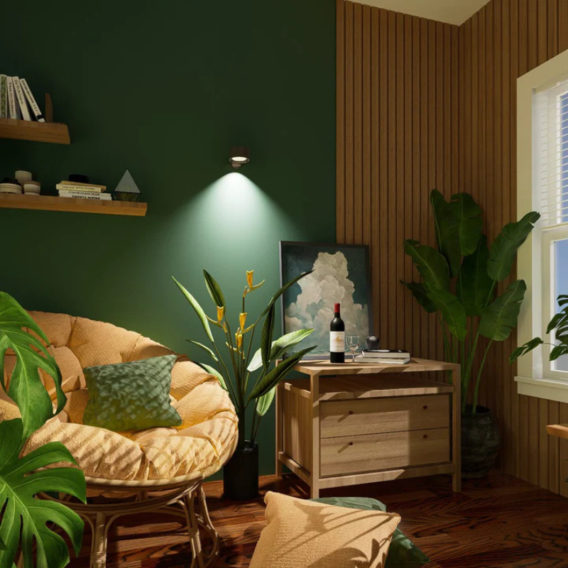 Infinite LED Wall Lamp | Wireless & 360° Rotatable