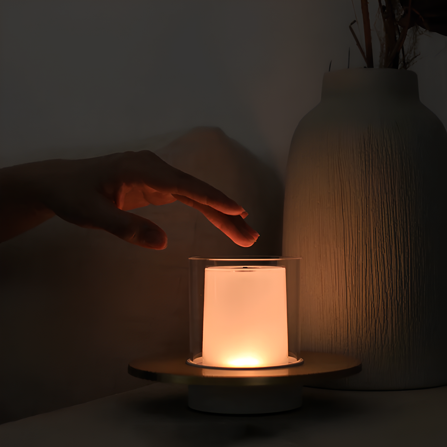 GlowFix Candle Lamp