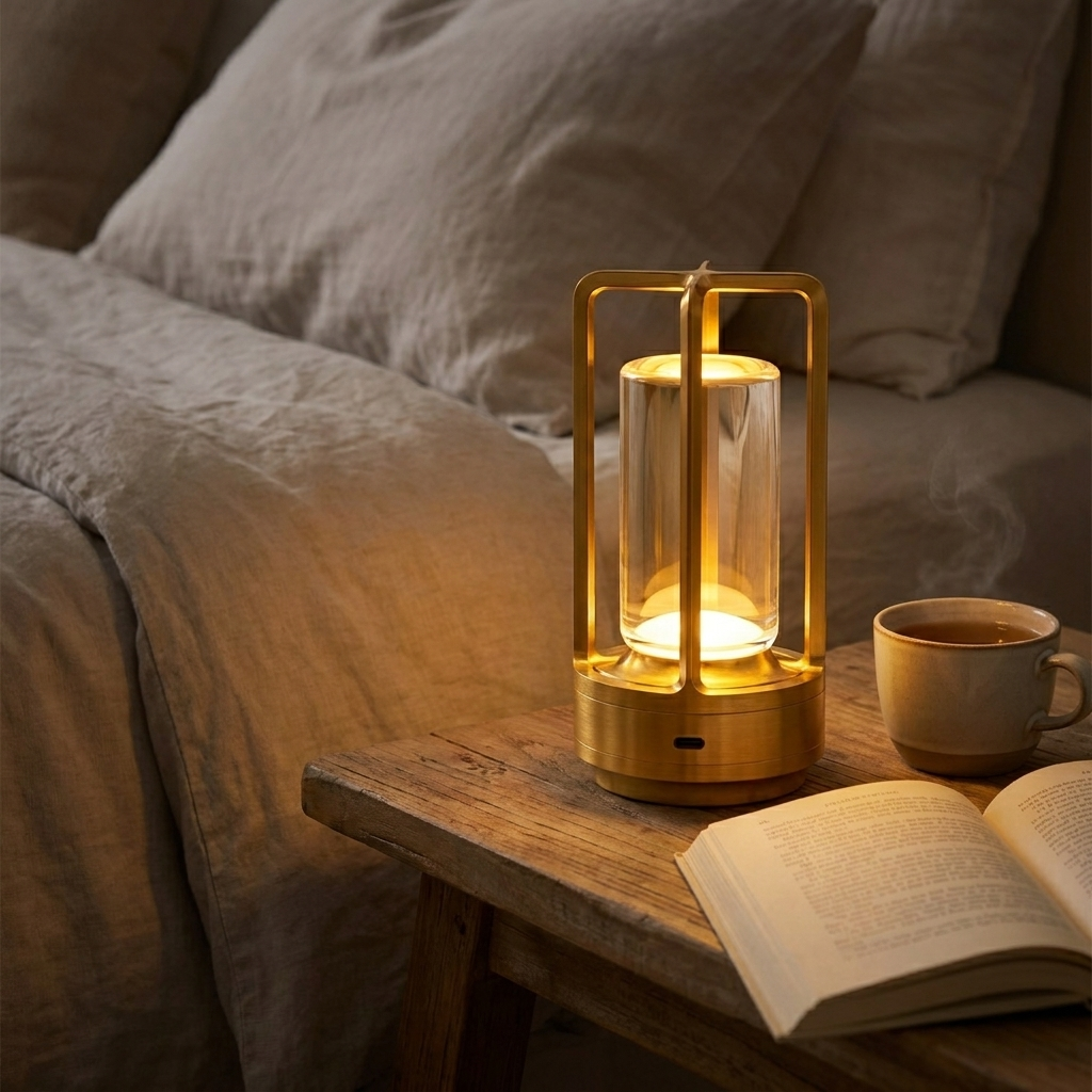 Lifestyle — slaapkamer nachtkastje