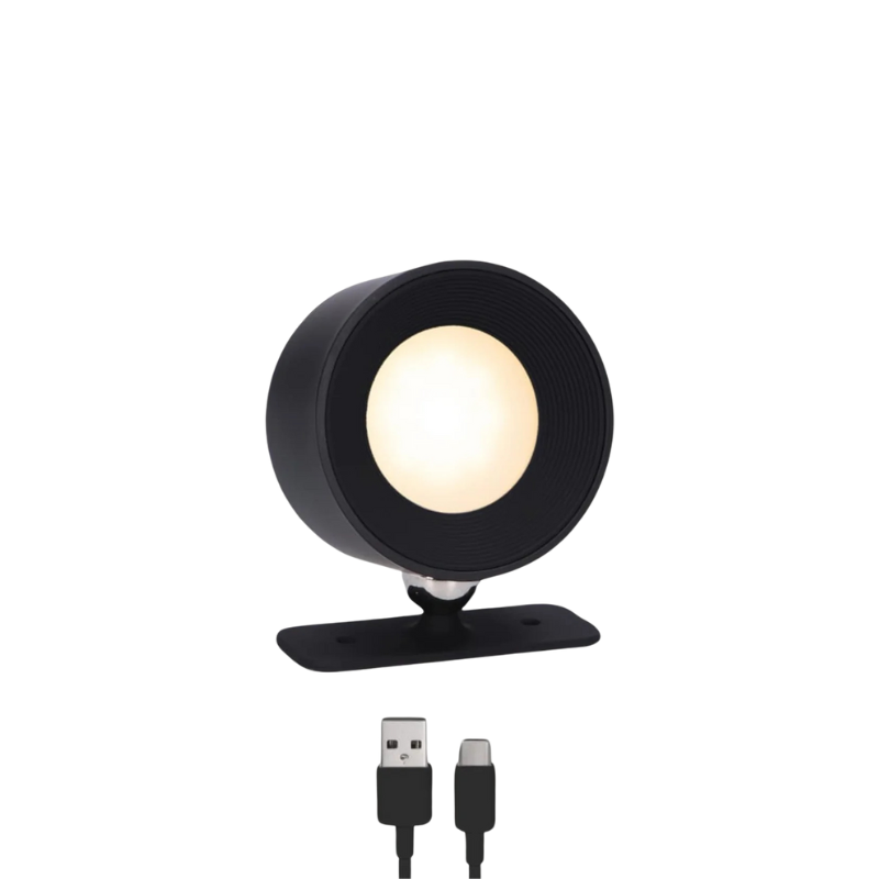 Infinite LED Wall Lamp | Wireless & 360° Rotatable