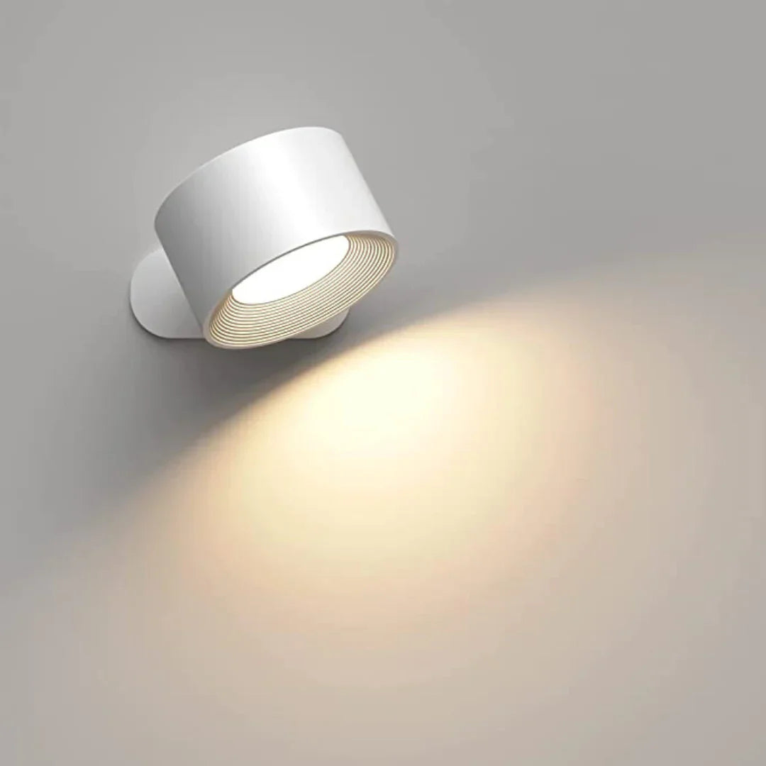 Infinite LED Wall Lamp | Wireless & 360° Rotatable