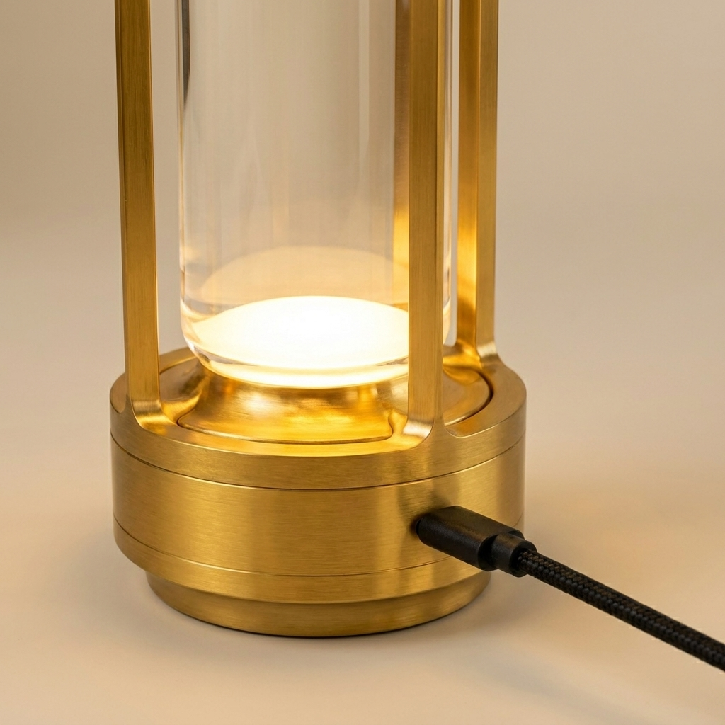 USP USB — kabel wordt aangesloten