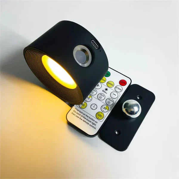 Infinite LED Wall Lamp | Wireless & 360° Rotatable